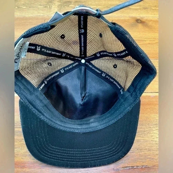 Novis | Different. | Buckle Adjustable Hat | Black Microsuede - Picture 6 of 7